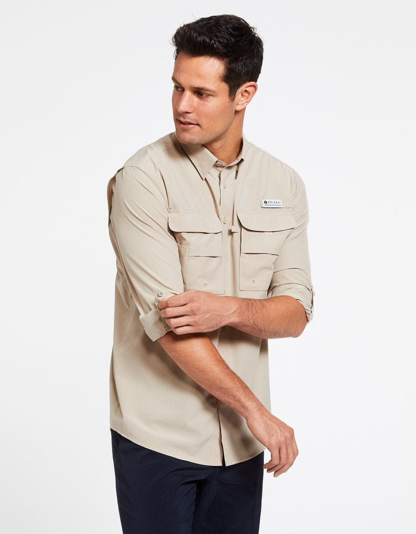 Utility Shirt UPF50+ Coolcast for Sun Protection For Men