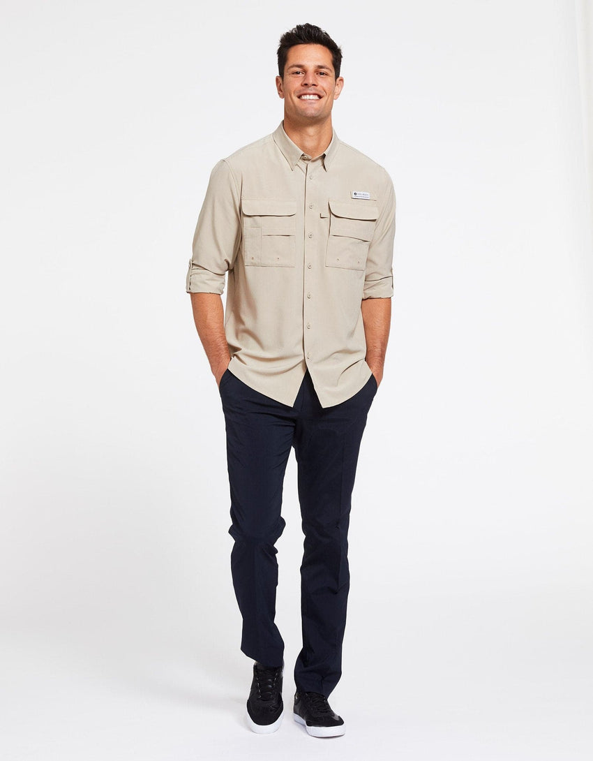 Utility Shirt UPF50+ Coolcast for Sun Protection For Men