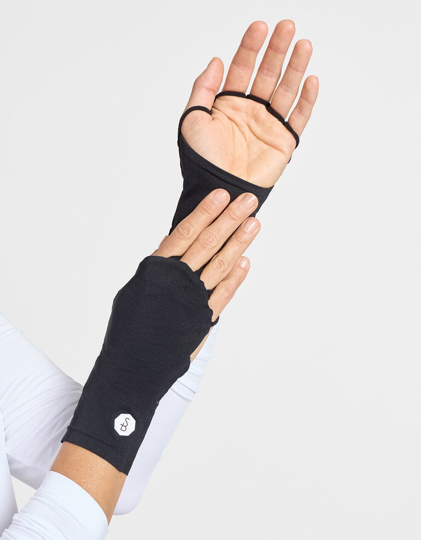 Women's UPF 50+ Palmless Gloves | Cooling Sun Protection for Hands