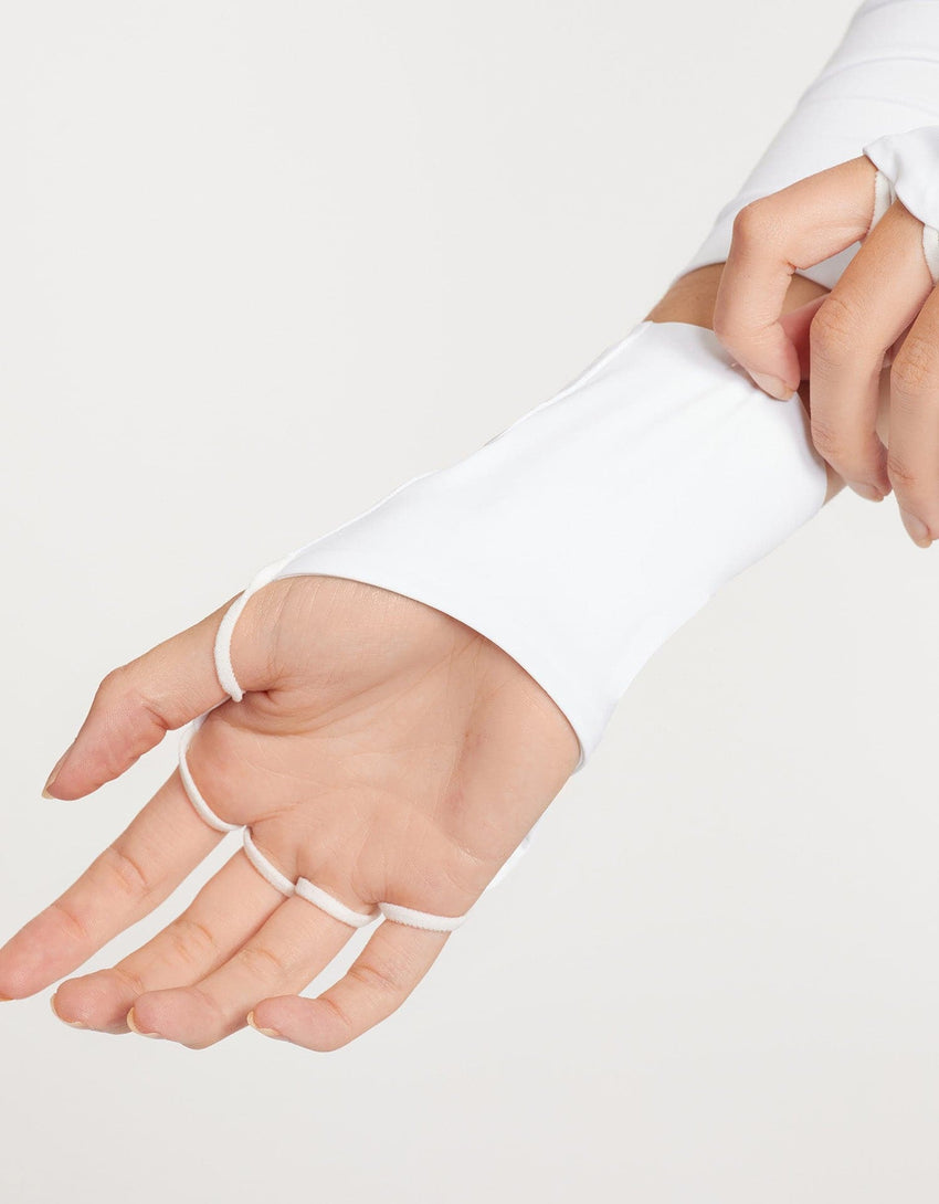 Women's UPF 50+ Palmless Gloves | Cooling Sun Protection for Hands