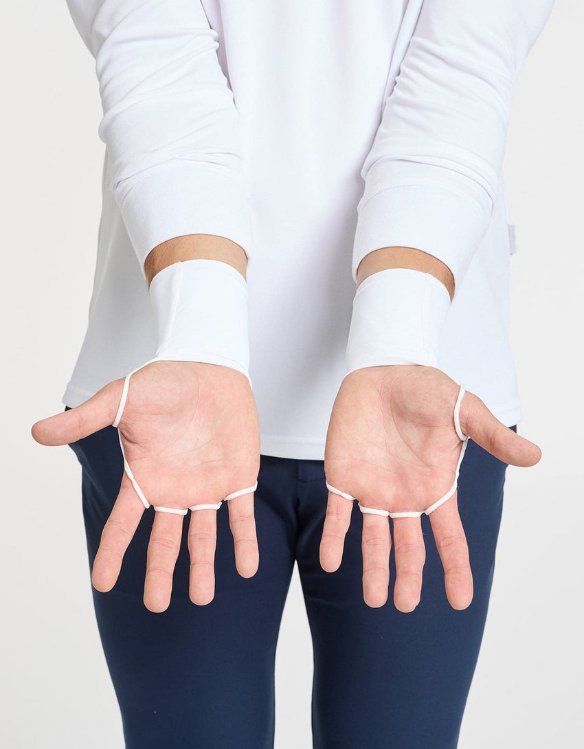 Men's UPF 50+ Palmless Gloves | Cooling Sun Protection for Hands