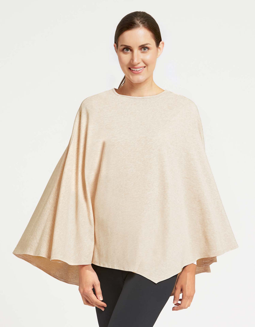 UPF50+ Sun Protective Poncho For Women | UV Protection Shawl