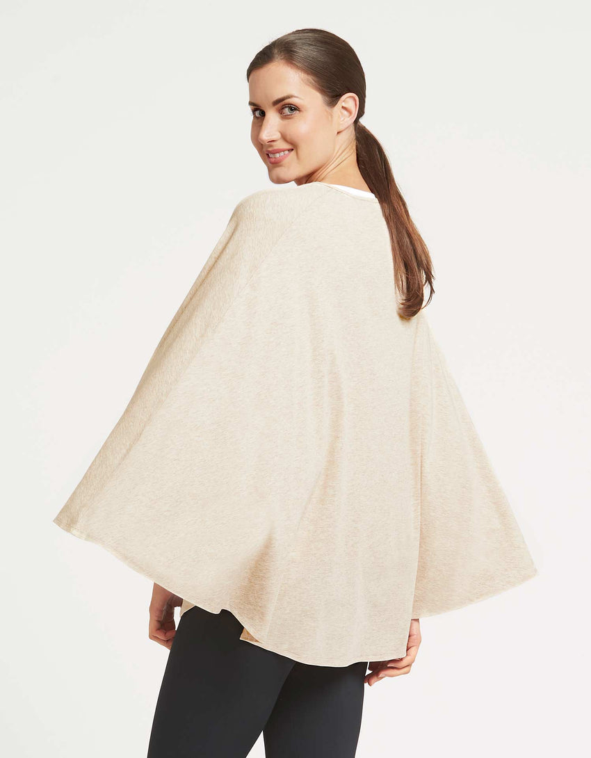 UPF50+ Sun Protective Poncho For Women | UV Protection Shawl