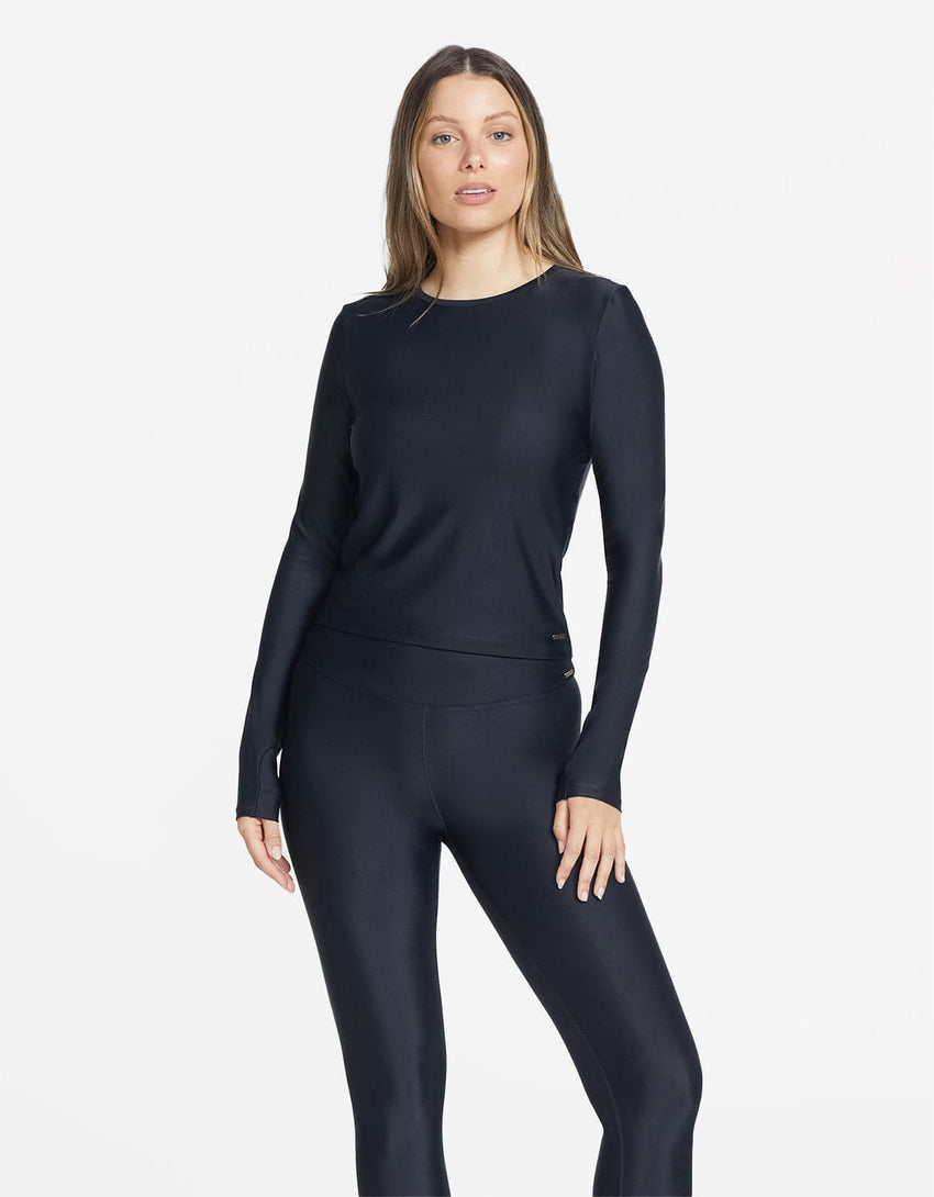 Long Sleeve Swim Top UPF50+ | Women's UV Protective Swimwear