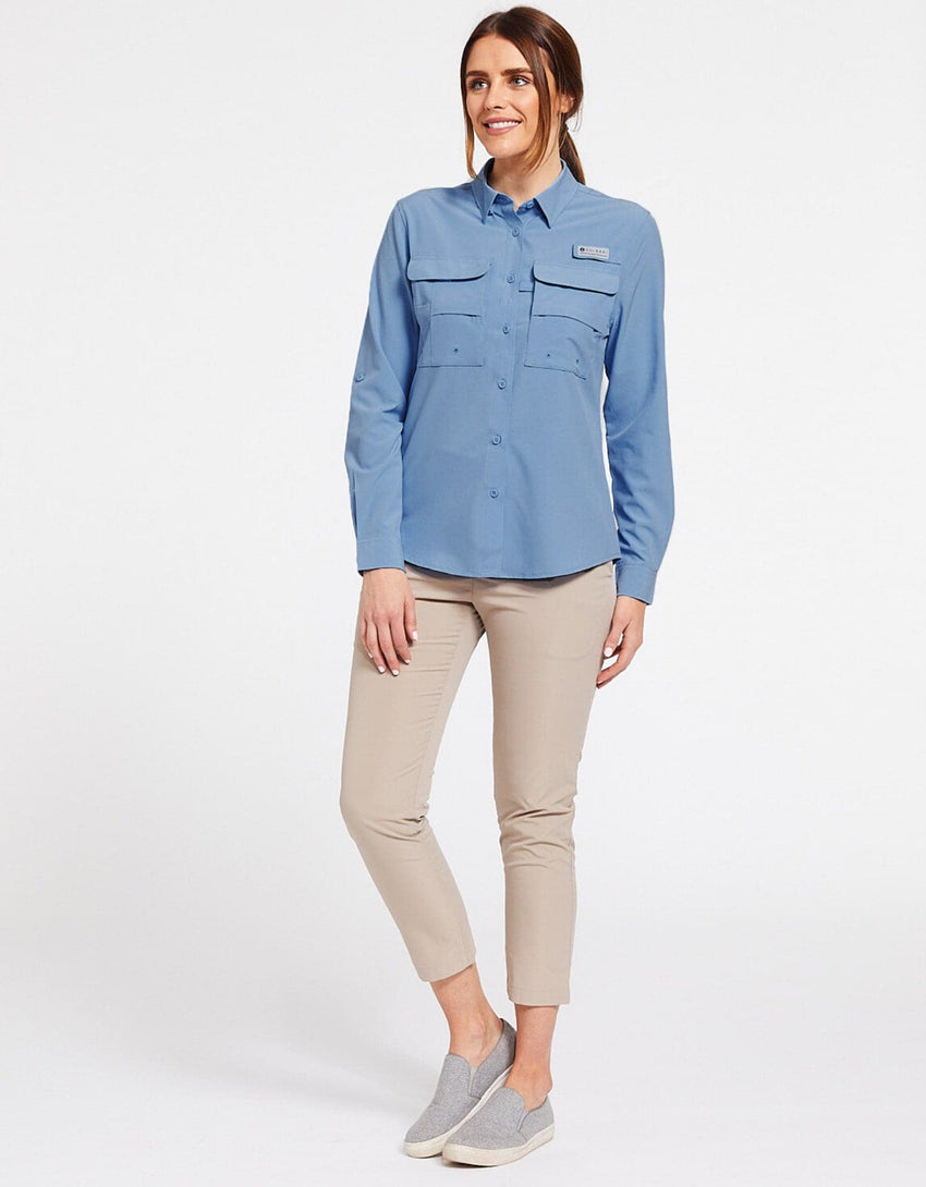 Utility Shirt UPF50+ Coolcast for Sun Protection For Women