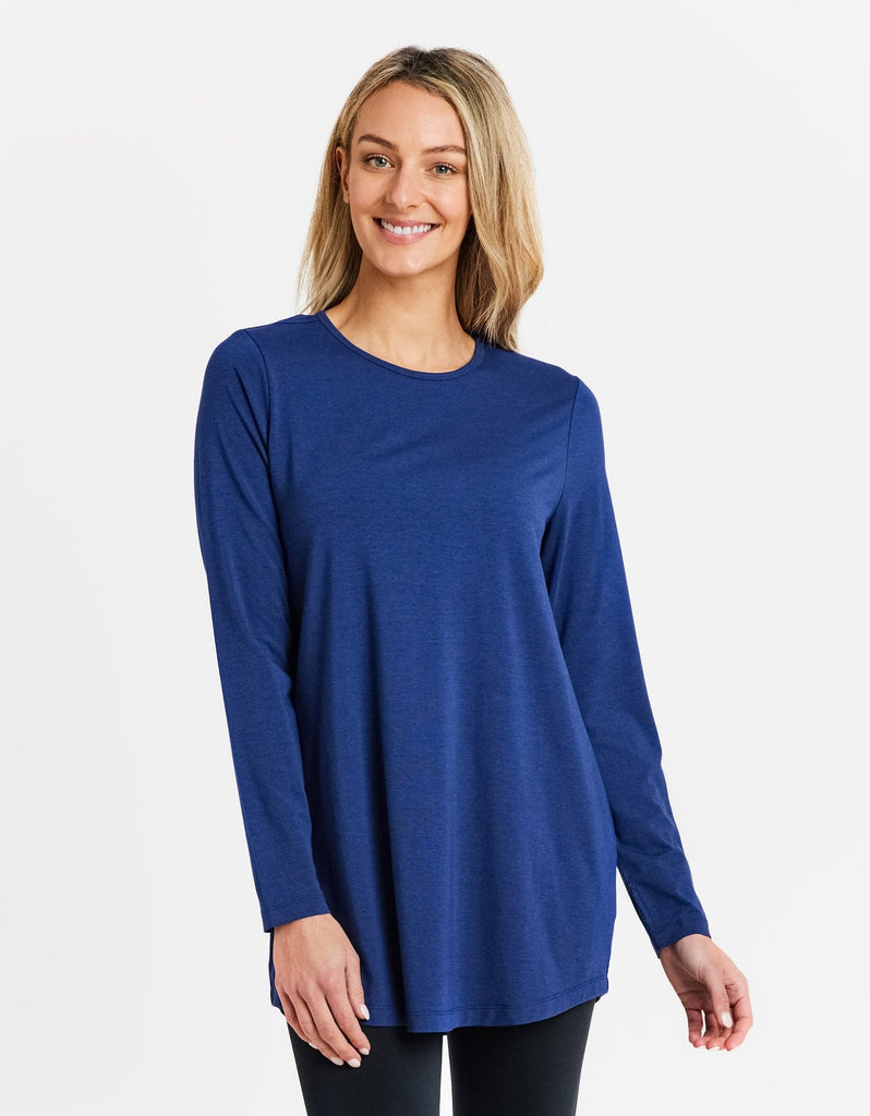 Loose Fit Long Sleeve Tunic for Women - UPF 50+ Sensitive Collection ...