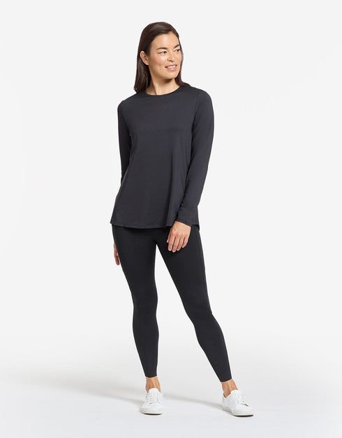 Loose Fit Long Sleeve Swing Top UPF50+ Active Collection