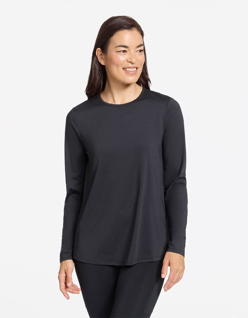 Women's Loose Fit Long Sleeve Swing Top UPF 50+ | Sun Protective Top