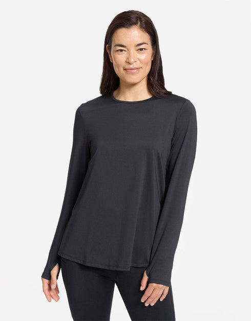 Loose Fit Long Sleeve Swing Top UPF50+ Active Collection