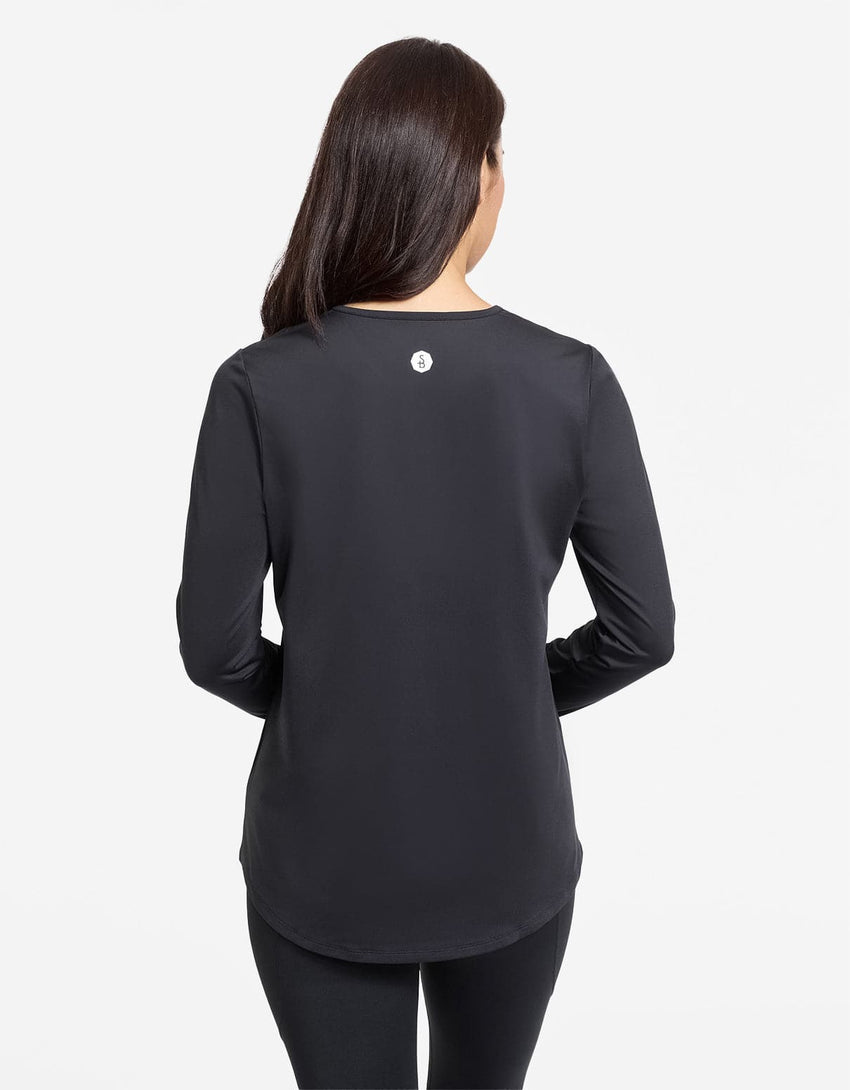 Women's Loose Fit Long Sleeve Swing Top UPF 50+ | Sun Protective Top