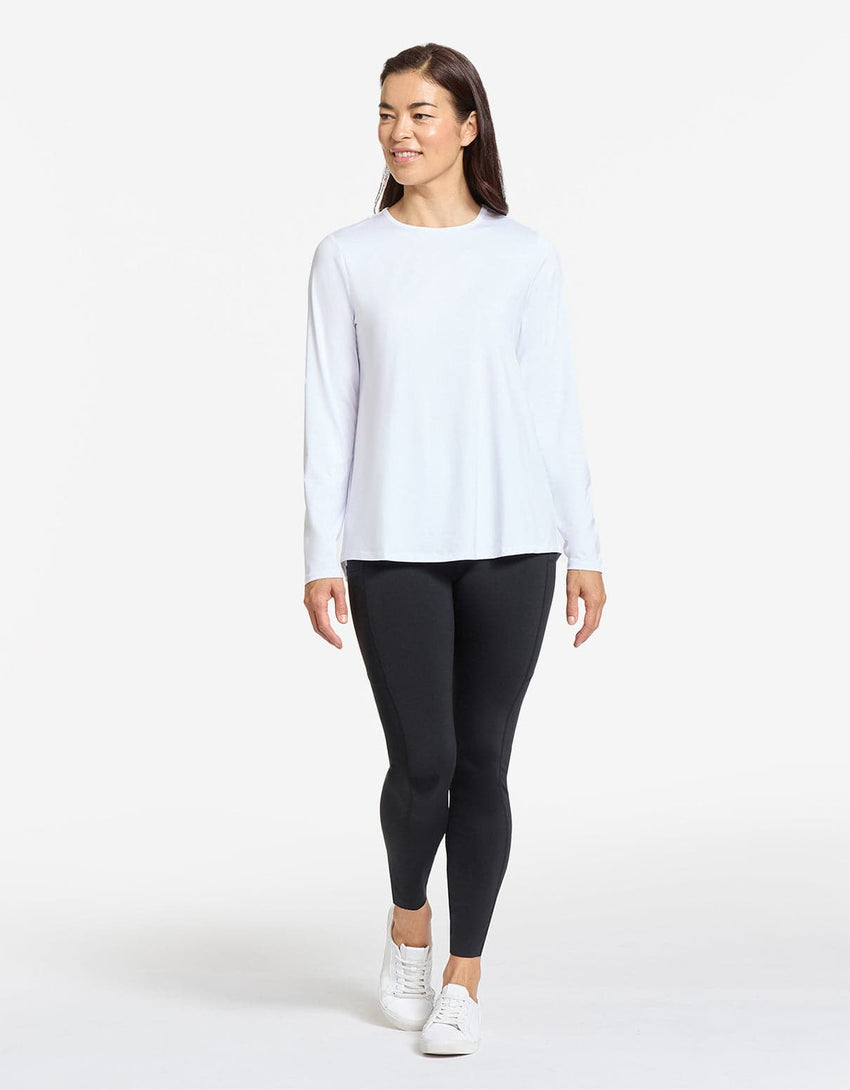 Women's Loose Fit Long Sleeve Swing Top UPF 50+ | Sun Protective Top