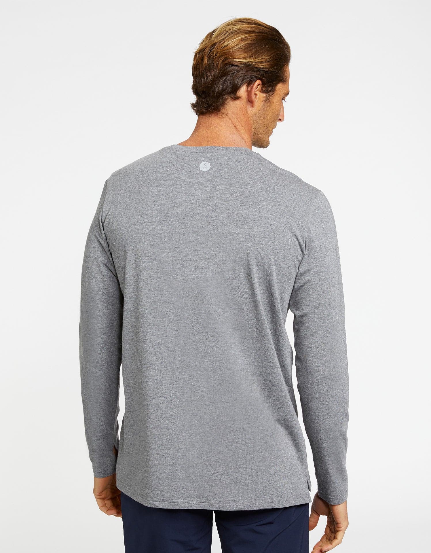 Sun Protective Long Sleeve T-Shirt for Men | UPF 50+ Sun Protection White