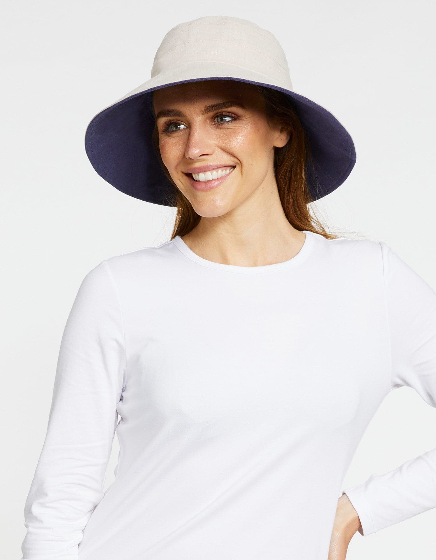 Sun Protective Wide Brim Sun Hat For Women