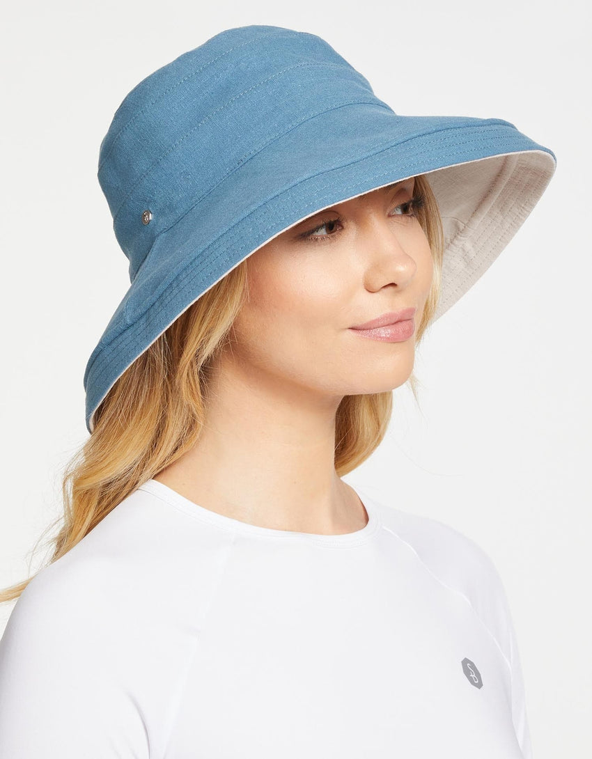 Sun Protective Wide Brim UPF50+ Holiday Sun Hat For Women