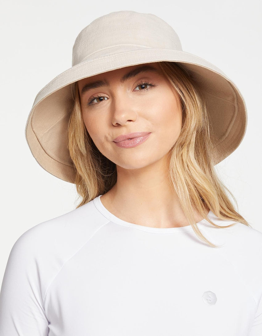 Sun Protective Wide Brim UPF50+ Holiday Sun Hat For Women