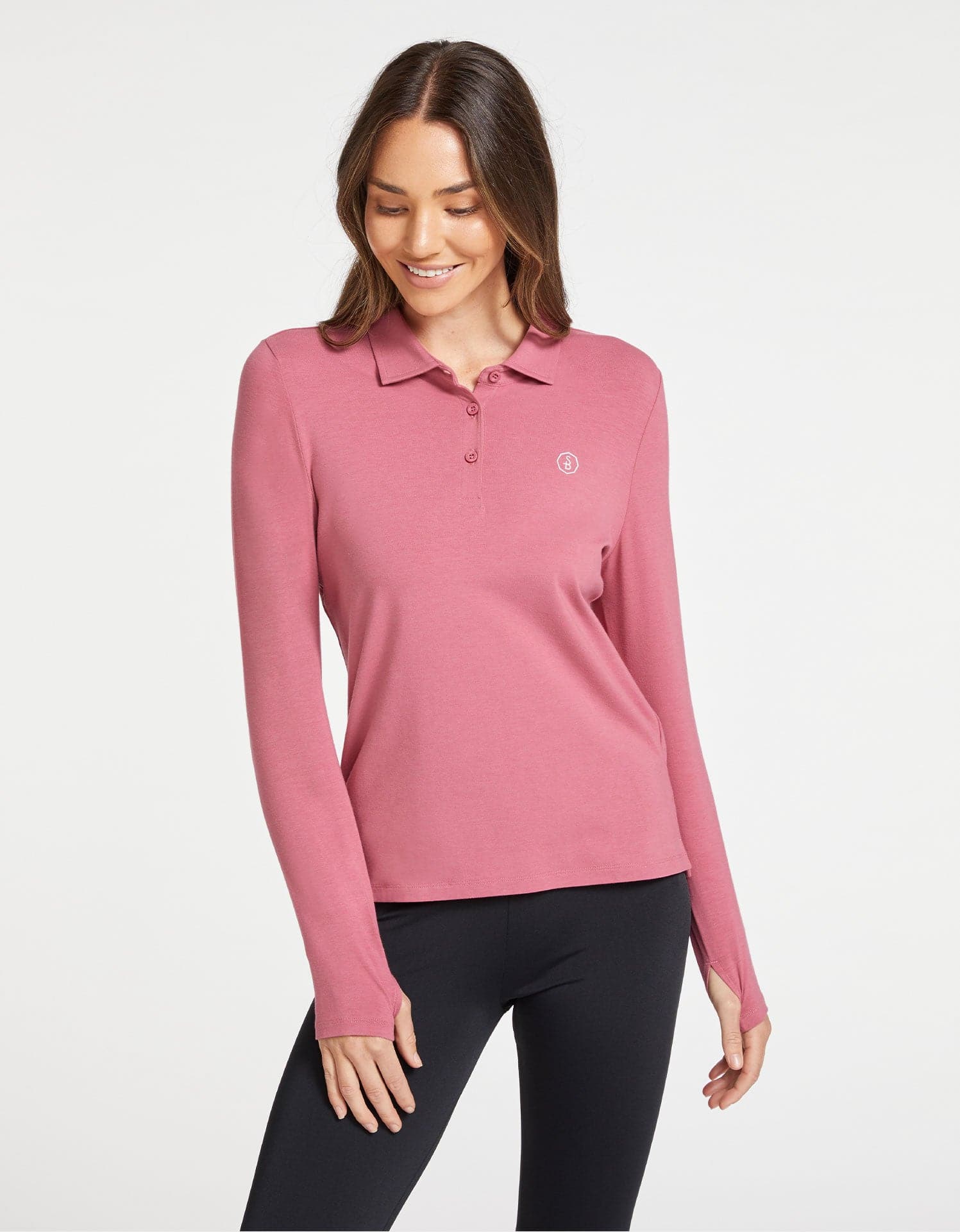 Long Sleeve Women's UPF50+ Polo Shirt