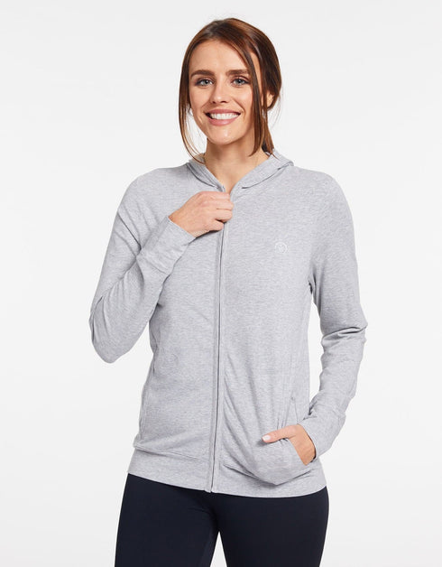 Luxe Hooded Full Zip Top UPF50+ Sensitive Collection
