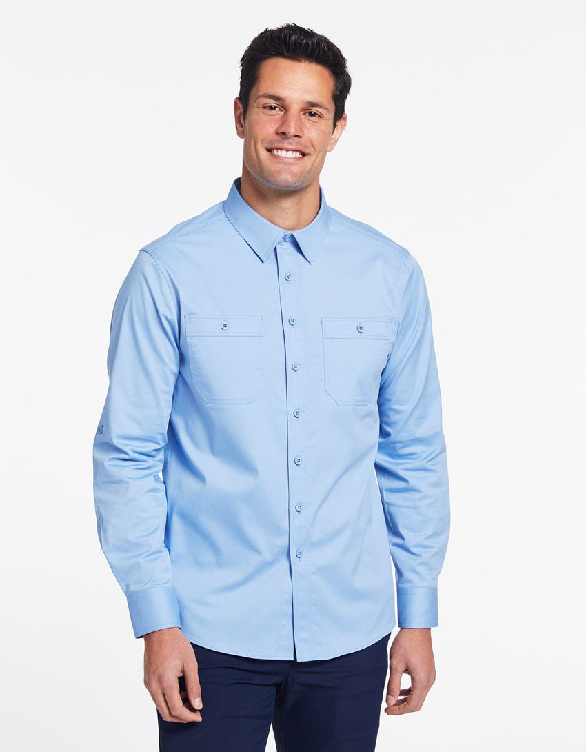 Outback Shirt UPF50+ Technicool for Sun Protection For Men