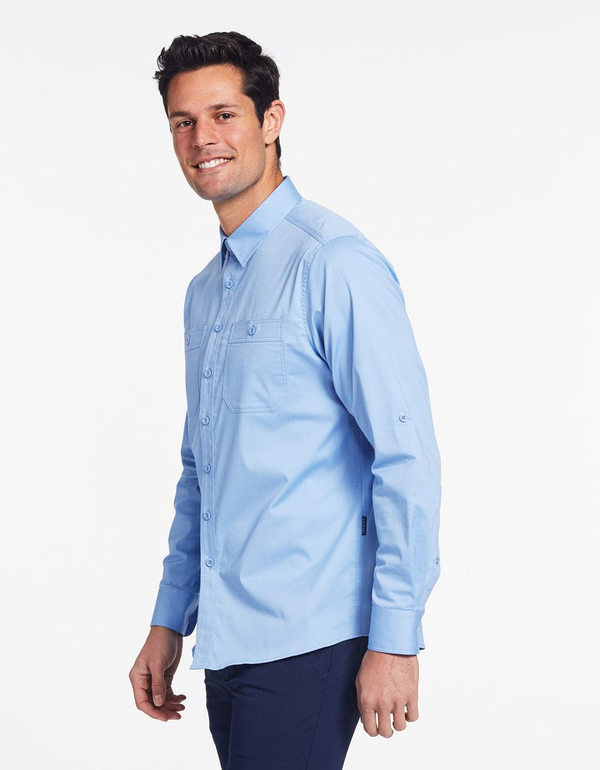 Outback Shirt UPF50+ Technicool for Sun Protection For Men
