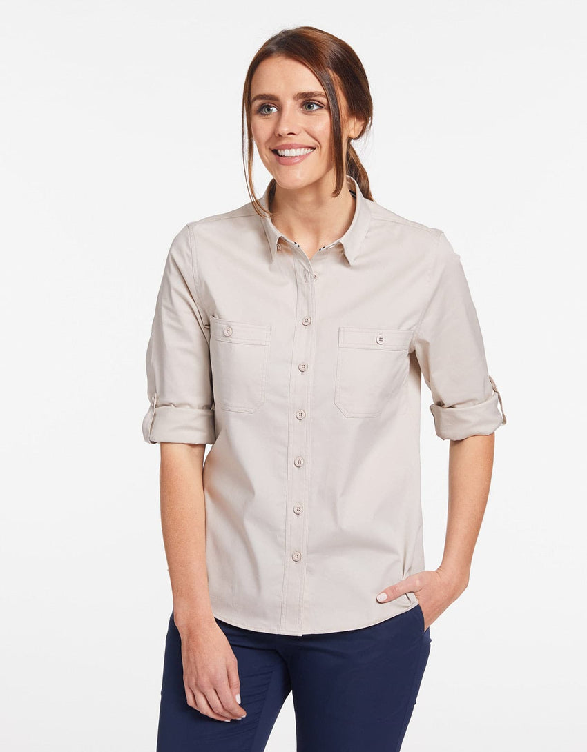 Outback Shirt UPF50+ Technicool for Sun Protection For Women | Solbari