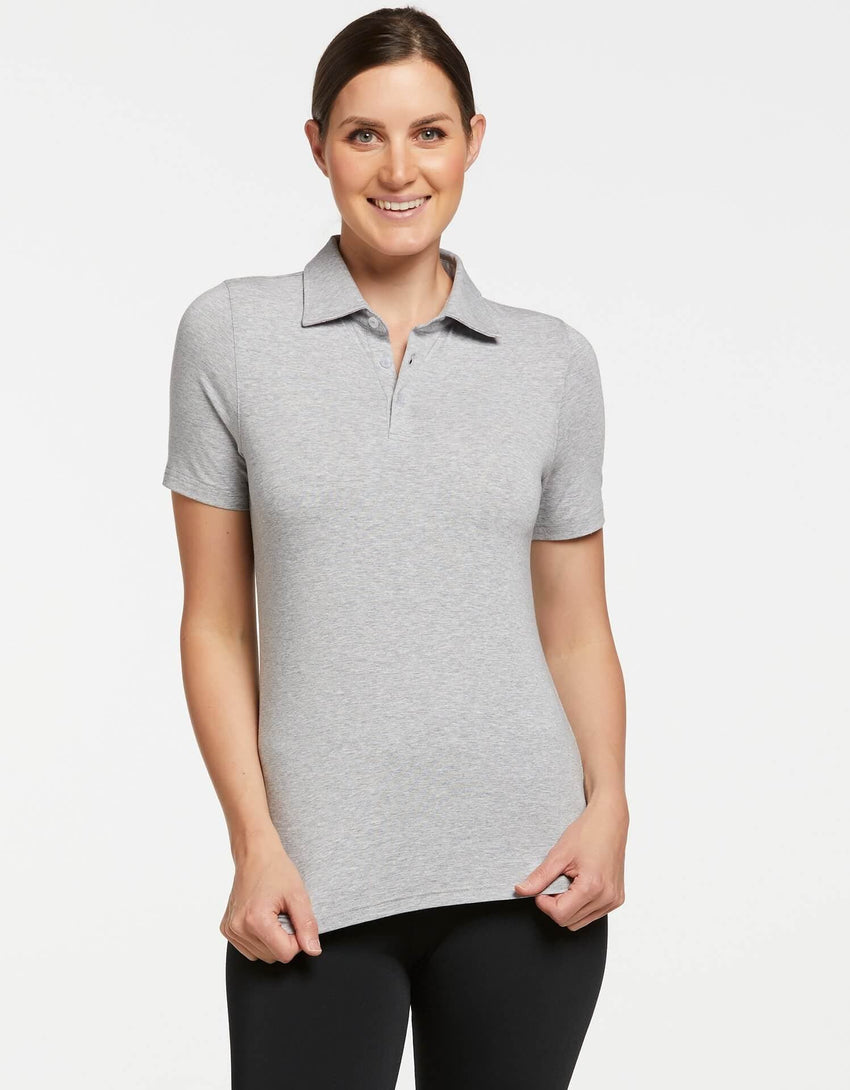 UPF 50+ Sun Protective Polo Shirt for Women - Sensitive Fabric