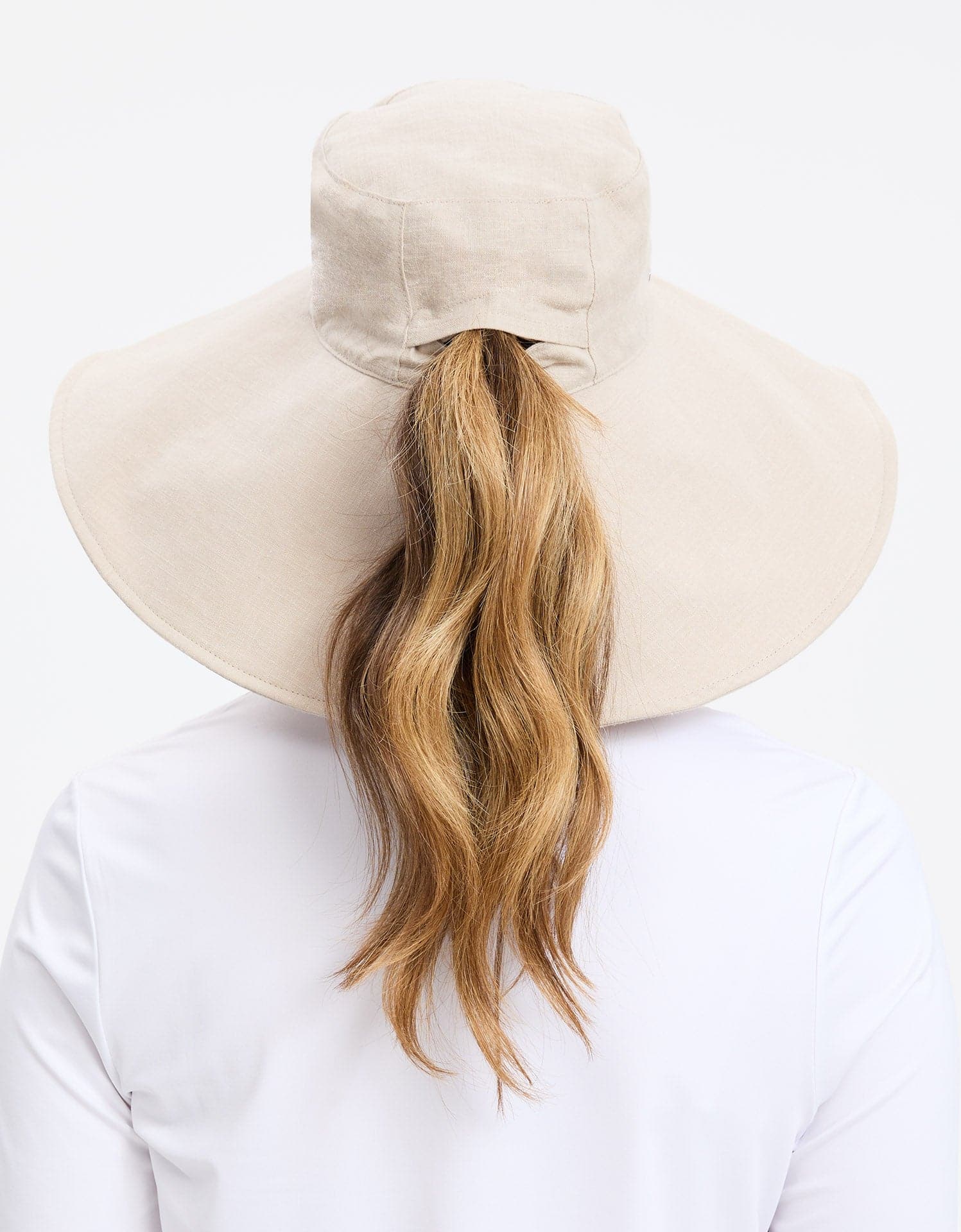 Ultra Wide Cotton Linen Hat UPF50+  Women's UV Protection Sun Hat – Solbari