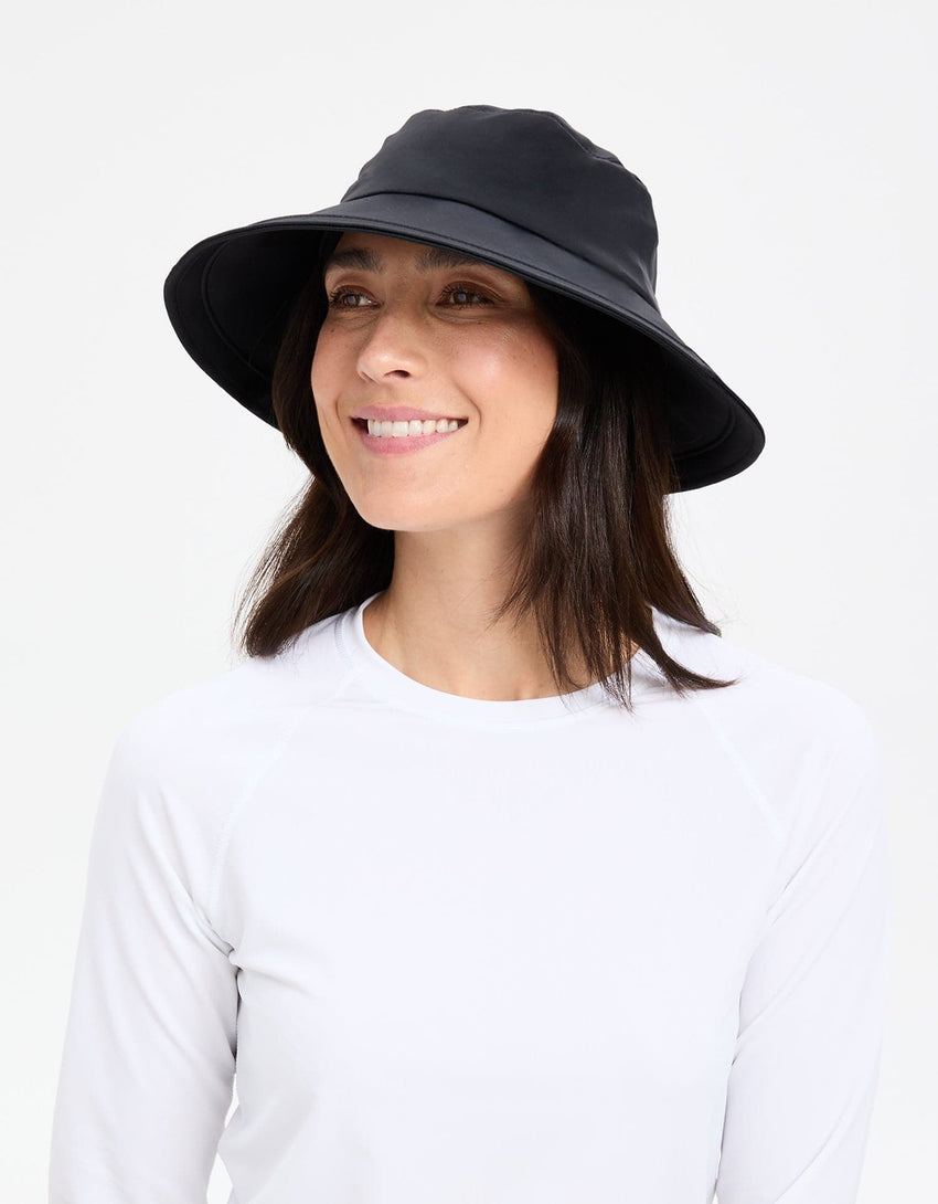 Wide Brim Swim Sun Hat UPF50+ For Women | Sun Protection Swim Hat