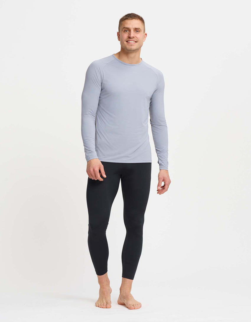 UPF 50+ Long Sleeve Sun Protective Coolasun Breeze Base Layer for Men | Sun Protection Tops