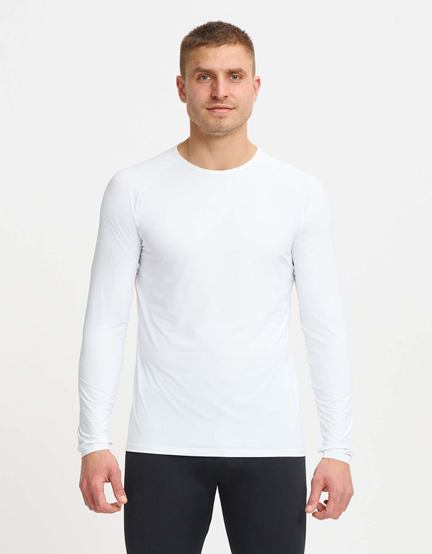 UPF 50+ Long Sleeve Sun Protective Coolasun Breeze Base Layer for Men | Sun Protection Tops
