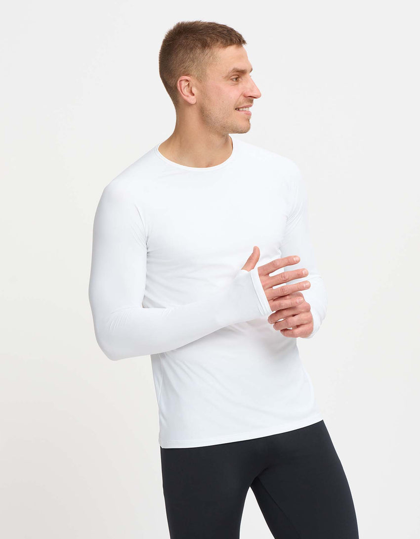 UPF 50+ Long Sleeve Sun Protective Coolasun Breeze Base Layer for Men | Sun Protection Tops