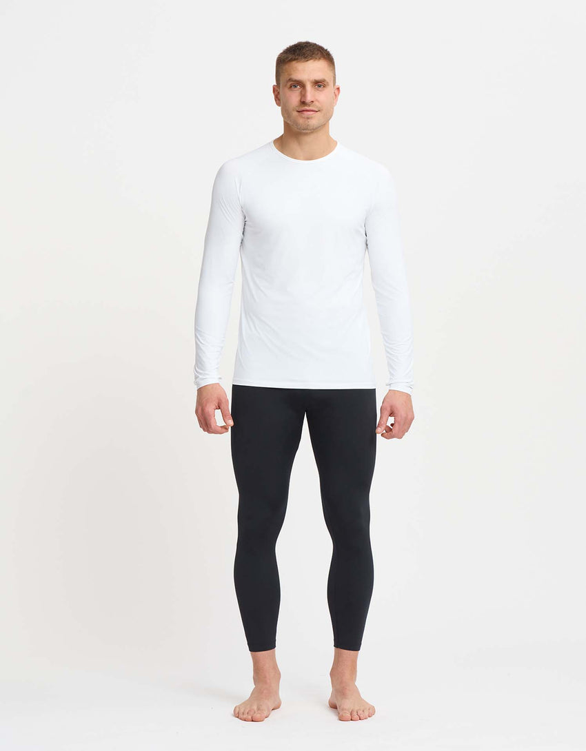 UPF 50+ Long Sleeve Sun Protective Coolasun Breeze Base Layer for Men | Sun Protection Tops
